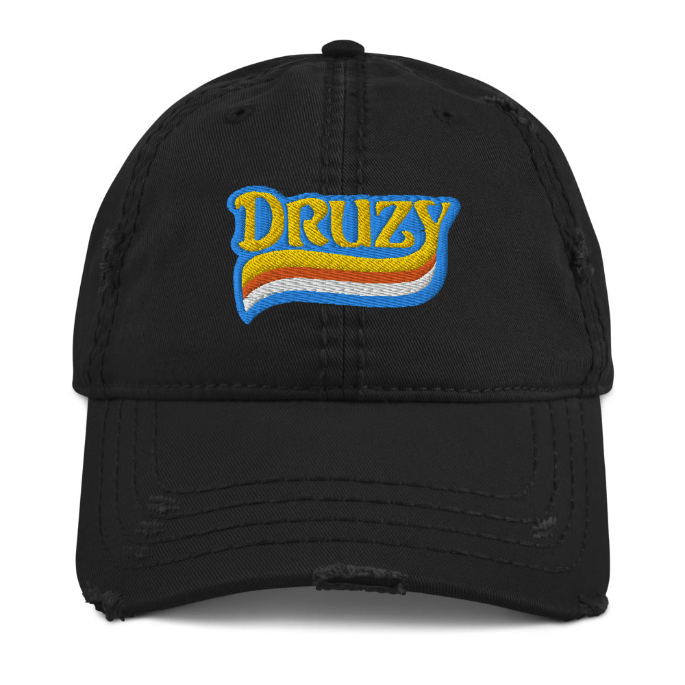 Druzy Retro Embroidered Logo Hat