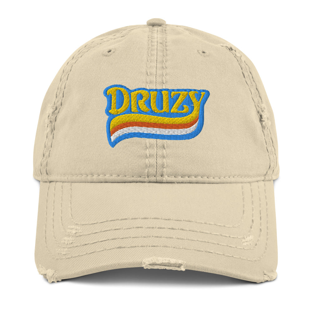 Druzy Retro Embroidered Logo Hat